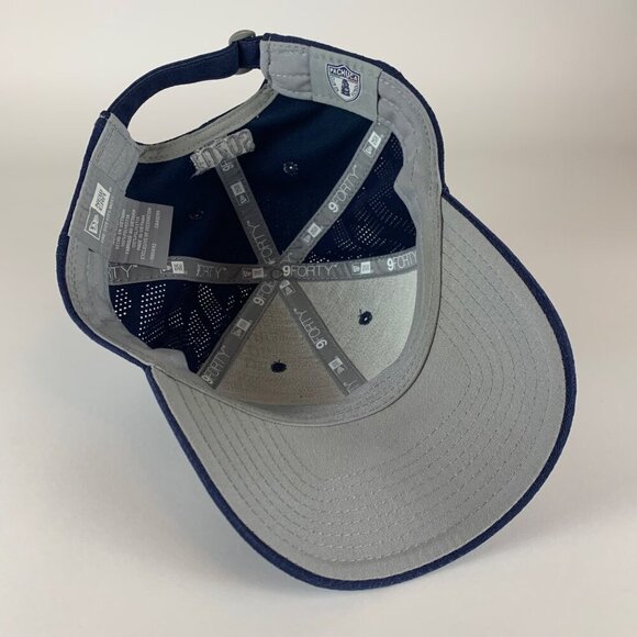 CF Pachuca MX Liga Navy Blue New Era 9Forty Strapback Adjustable Hat - Picture 4 of 6